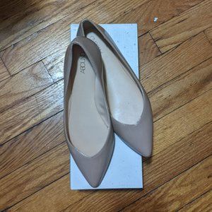 Abound Blush Patent Flats size 6